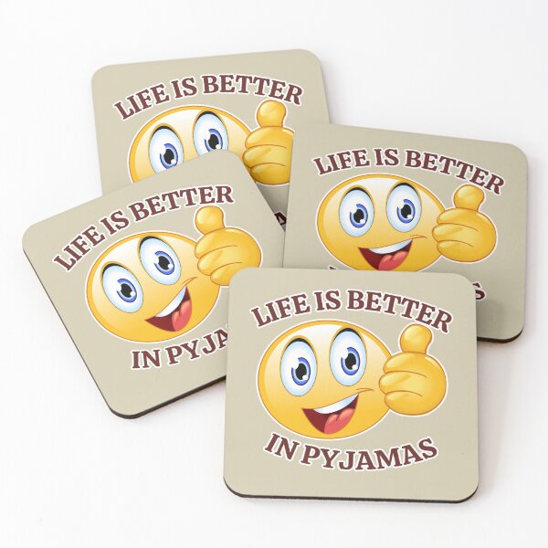 Item preview, Life Is Better In Pyjamas | Funny designed and sold by brooklyntowner.