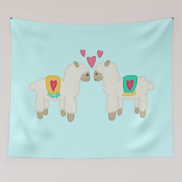 Item preview, Llama Love designed and sold by Geometrico22.