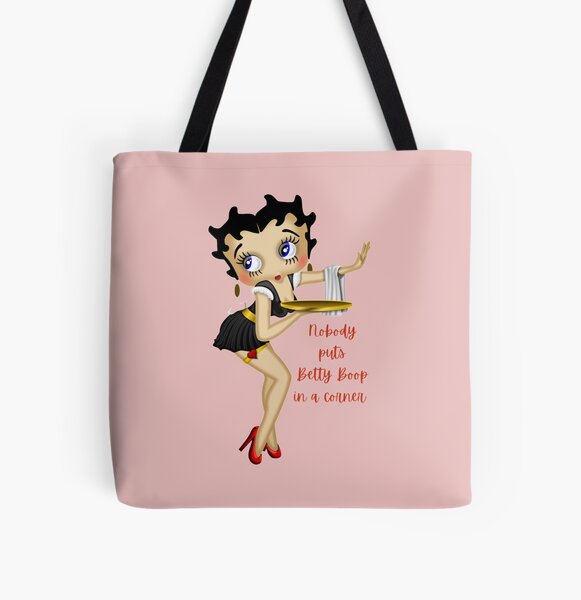 Betty Boop HULA BOOP Grass Skirt Palm Trees Tote Bag Many Sizes 