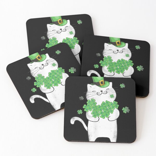 Item preview, Cat Leprechaun Cat Lover Shamrock St Patricks Day designed and sold by Alexanderhishop.