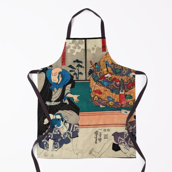 Item preview, Sato Norikiyo Nyudo Saigo Yoshinaka by Utagawa Kuniyoshi designed and sold by GroovyRaffRaff.