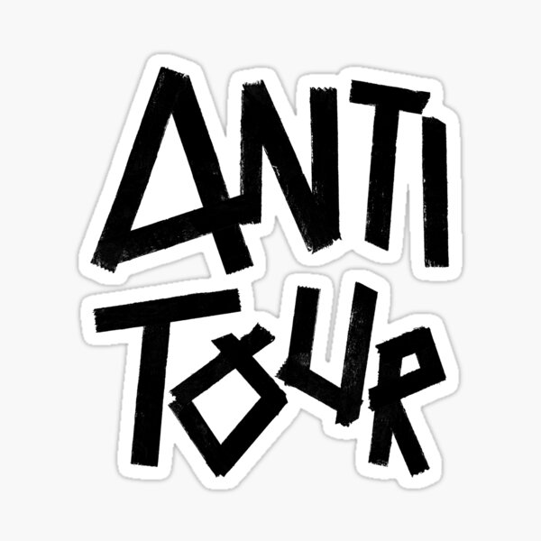 Kylie Minogue - Anti Tour (black text) Sticker