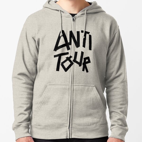 Kylie Minogue - Anti Tour (black text) Zipped Hoodie