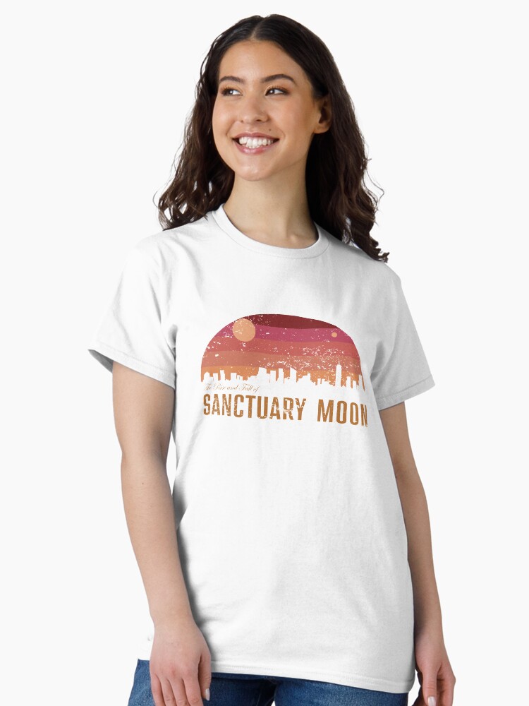 Thumbnail 2 of 7, Classic T-Shirt, The Rise and Fall of Sanctuary Moon designed and sold by CrownAndThistle.