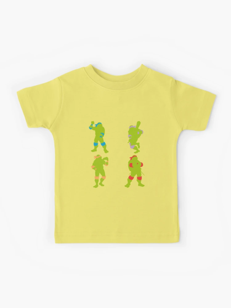 BEMS  TMNT - T-Shirt KIDS TMNT Group - Yellow (4 Years)