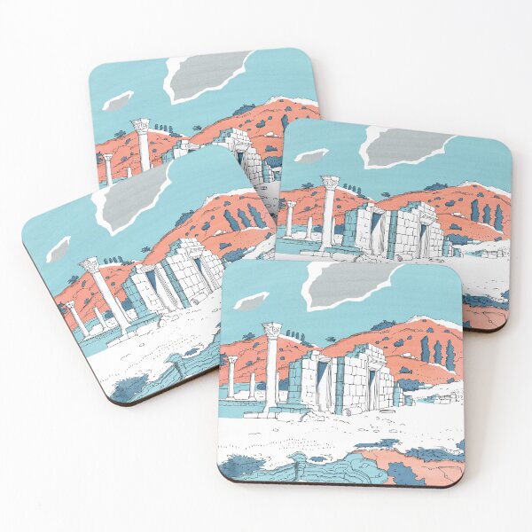 Item preview, Ruined greek temple  designed and sold by Elena Popovskaya.