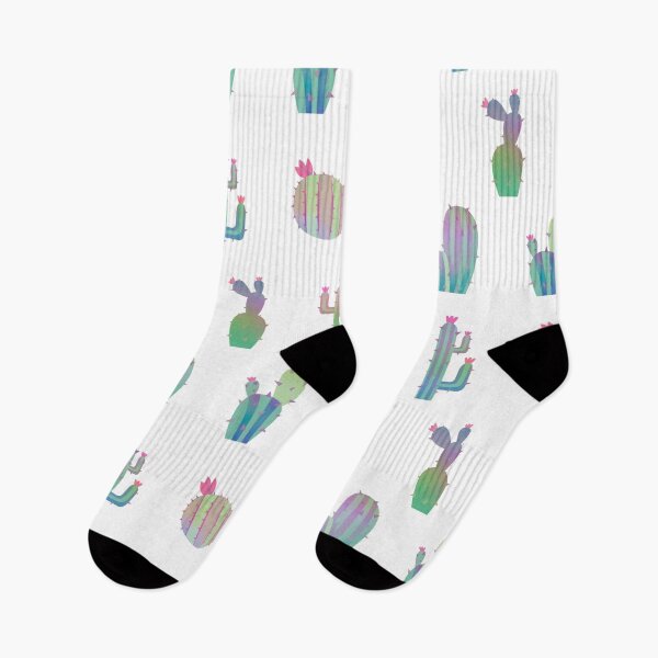 Item preview, Pastel Cactus Blooming Desert Cacti Pattern designed and sold by Cute Designs Shop.