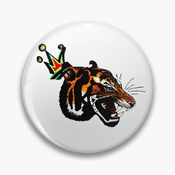 Item preview, KING ME (TIGER) designed and sold by Anna Newman.