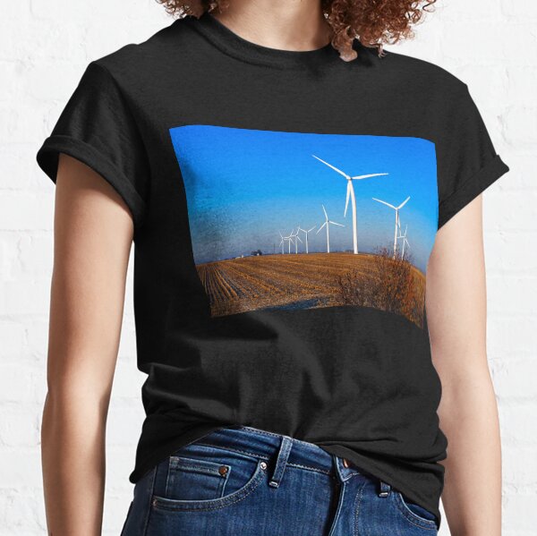 Wind Turbine Field Classic T-Shirt