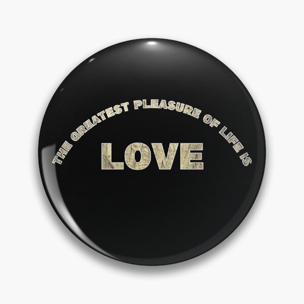 Item preview, Love Is the greatest pleasure of life designed and sold by BeautifulHorse.