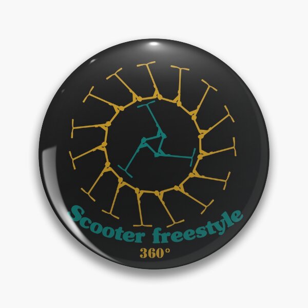 Item preview, Circle of scooter freestyle designed and sold by saturdayride.