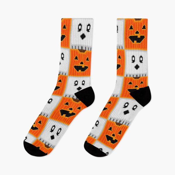 Item preview, Pumpkin and Ghost Pattern  designed and sold by PixelPumpkin.