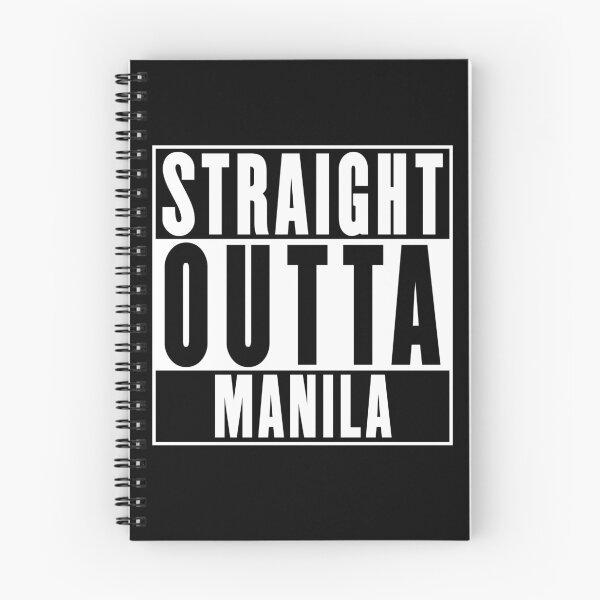 Item preview, Straight Outta Manila designed and sold by RandomStuffShop.