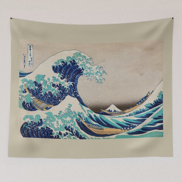 Item preview, The Great Wave off Kanagawa designed and sold by redoARTstore.