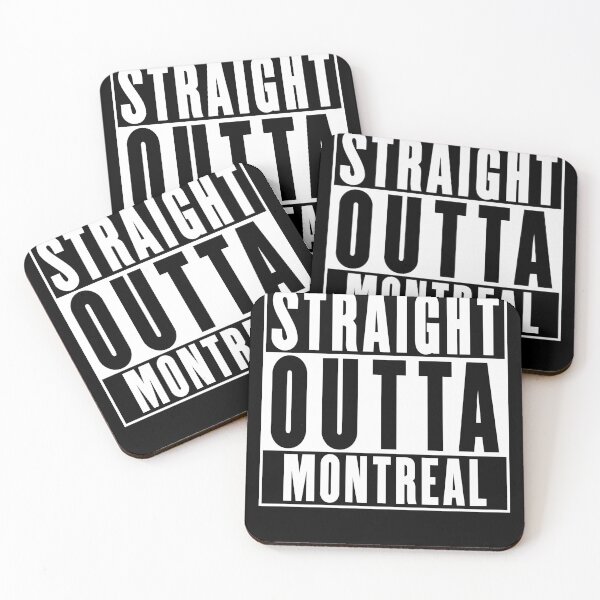 Item preview, Straight Outta Montreal designed and sold by RandomStuffShop.