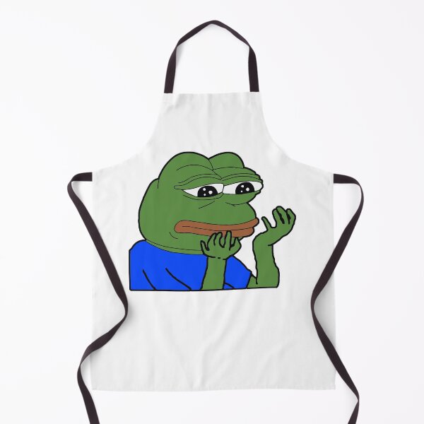 Item preview, PepeHands - Sad Frog Emote Design designed and sold by TwoRabbits.