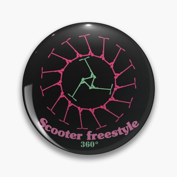 Item preview, Circle of scooter freestyle designed and sold by saturdayride.