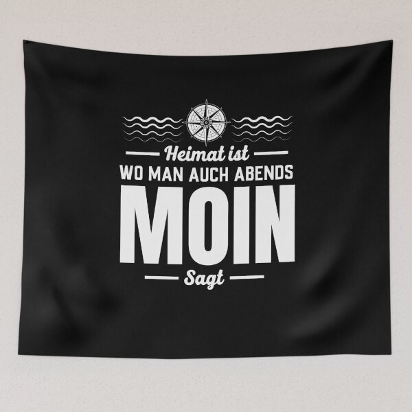 Item preview, North Sea North German Gift Idea Low German designed and sold by dejoo.
