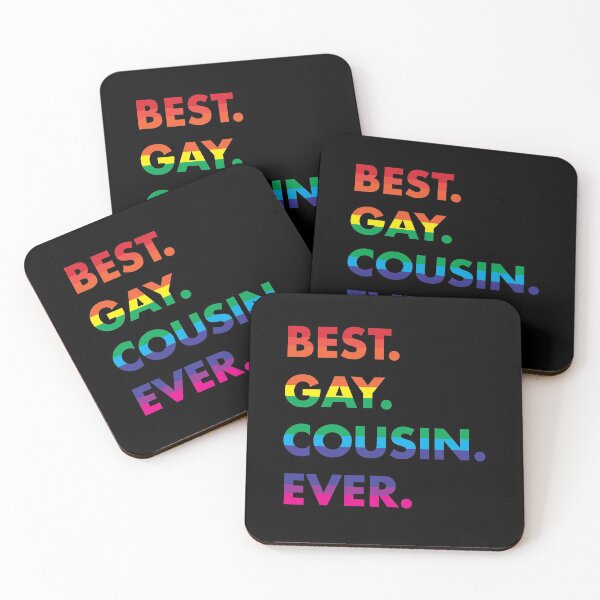 Item preview, BEST GAY COUSIN EVER  designed and sold by JinxWhaleDesign.