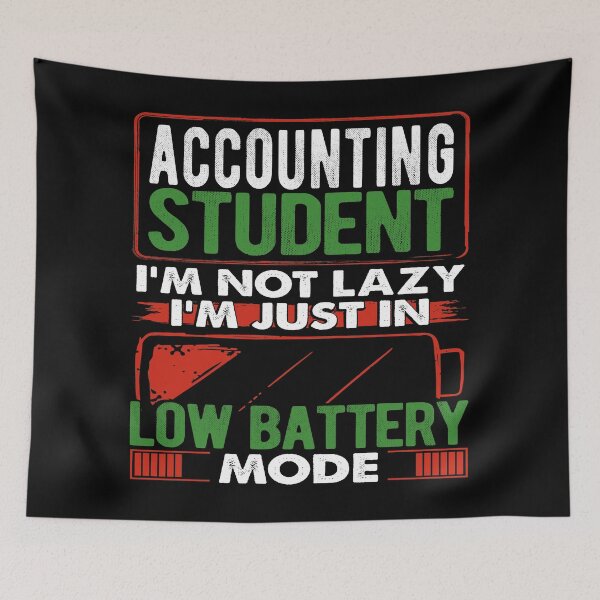 Item preview, Accounting Student School College University Joke Studying Gift designed and sold by Maljonic.