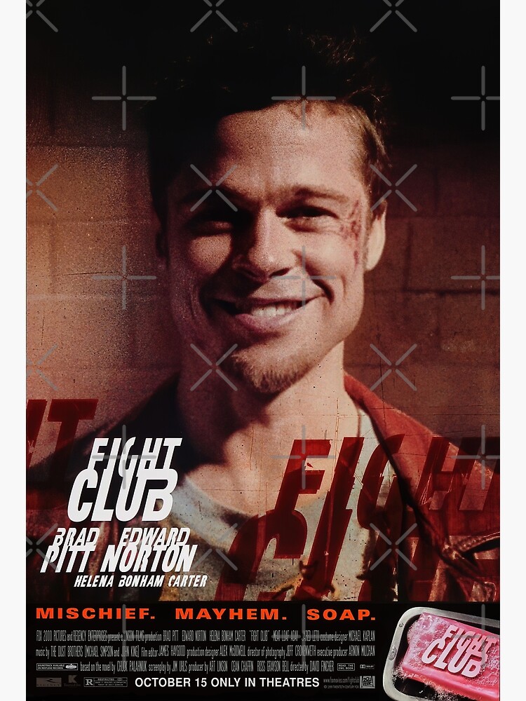 fight-club-movie-poster-2-poster-for-sale-by-fdfv-redbubble