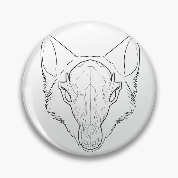 Item preview, Skull fox designed and sold by greenchu.