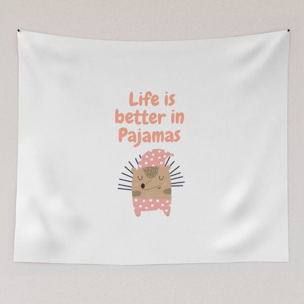 Item preview, Life is better in pajamas. designed and sold by PF-creations.