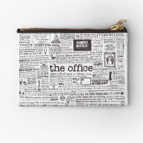 A Visual Representation of the Office Zipper Pouch