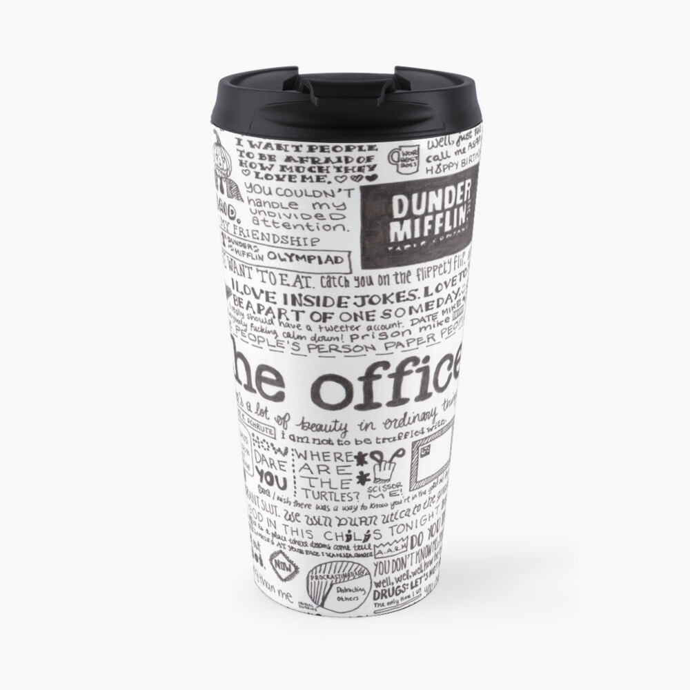 "A Visual Representation of the Office" Travel Mug by humandisaster
