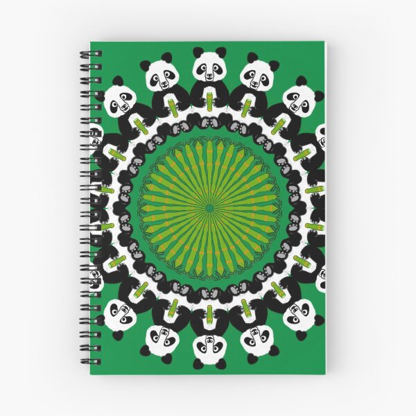 Item preview, Panda Bamboo Mandala Design designed and sold by MandalaZoo.