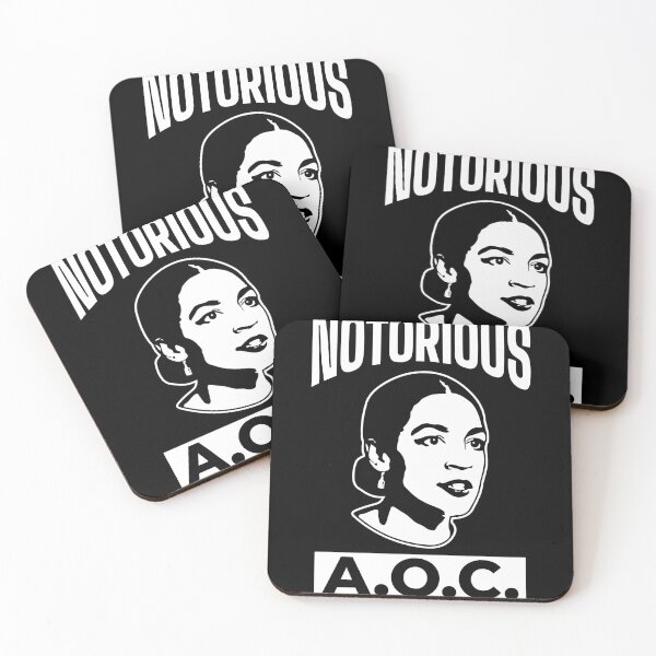 Item preview, Alexandria Ocasio-Cortez The Notorious AOC designed and sold by The Junto Shop.