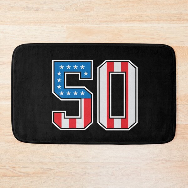 Item preview, 50 American Classy Numbers fifty United States Flag designed and sold by Urosek.
