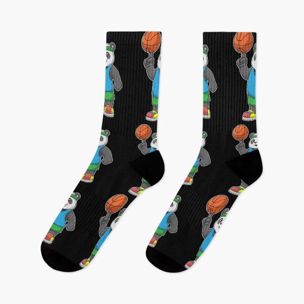 Item preview, Panda at Sports with Basketball designed and sold by Snabdesign84.