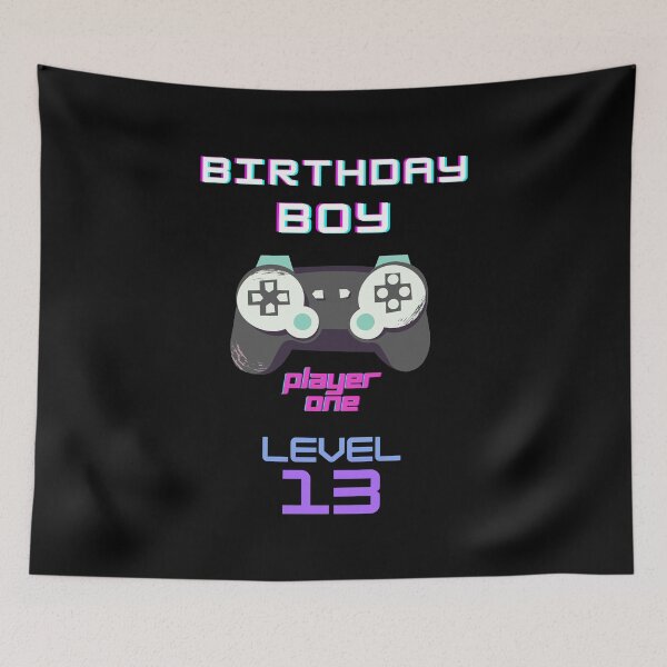 Item preview, BIRTHDAY BOY LEVEL 13 designed and sold by 30-Merch.