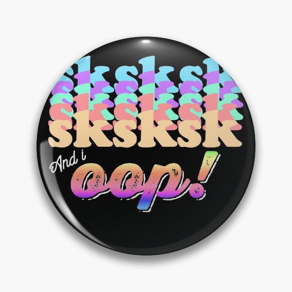 Item preview, And I OOP SkSkSk Funny Meme Aesthetic Girls and Women designed and sold by majuga.