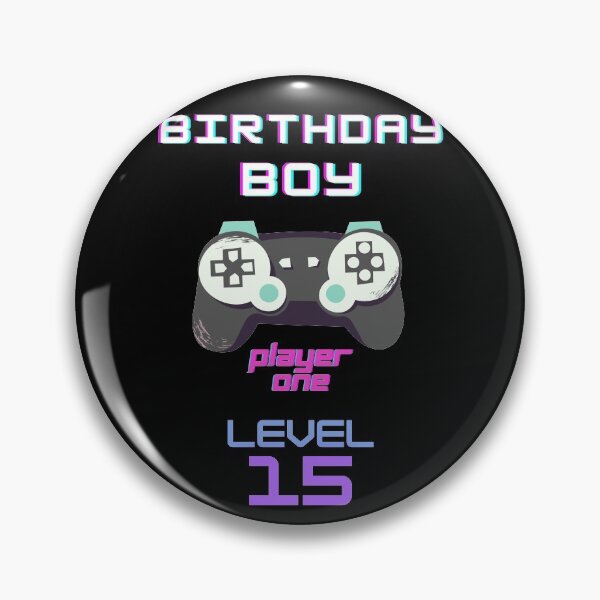 Item preview, BIRTHDAY BOY LEVEL 15 designed and sold by 30-Merch.