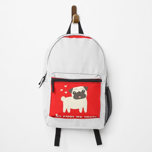 Item preview, IN PUGS WE TRUST (red) designed and sold by SoumSuggest.
