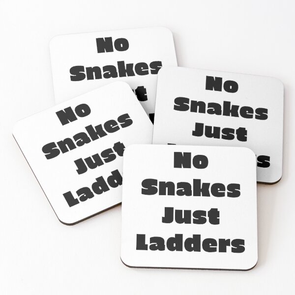 Item preview, No Snakes Just Ladders designed and sold by dino8.
