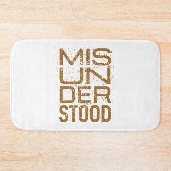 Item preview, Misunderstood distressed typography designed and sold by Zagach Letters.