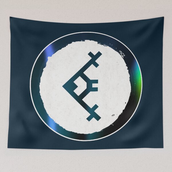 Item preview, Distressed Gradient Drummer Tattoo for Screaming Firehawks designed and sold by orionlodubyal.