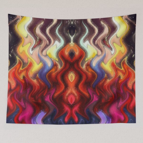 Item preview, A colorful, eye-catching abstract design. designed and sold by Hound-B.