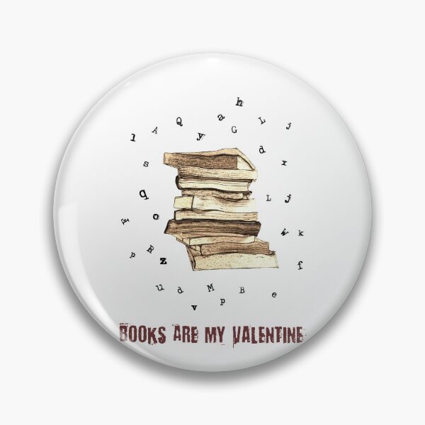 Item preview, Books Are My Valentine designed and sold by superdumb70.
