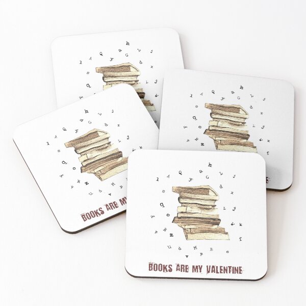 Item preview, Books Are My Valentine designed and sold by superdumb70.