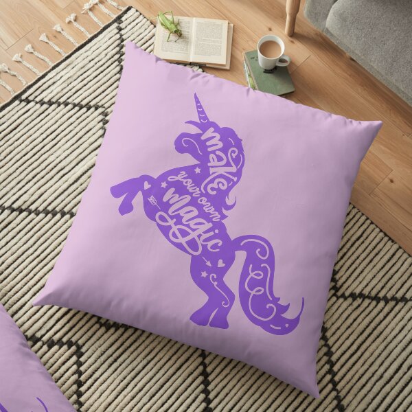 Make your own magic Floor Pillow