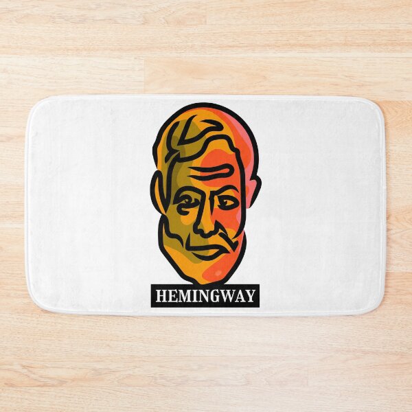 Item preview, Hemingway portrait designed and sold by Xdelacra.