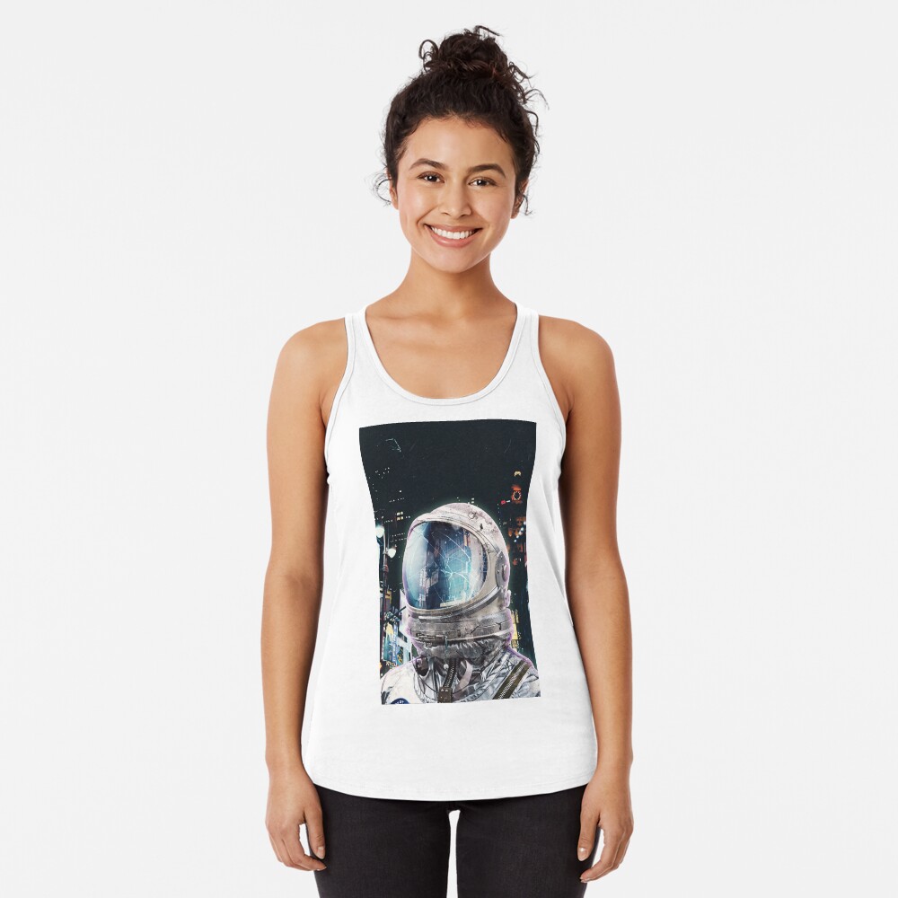 Night Life Racerback Tank Top