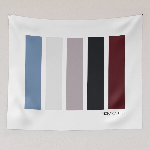 Item preview, Uncharted 4 Minimalist Color Palette designed and sold by FandomLimited.