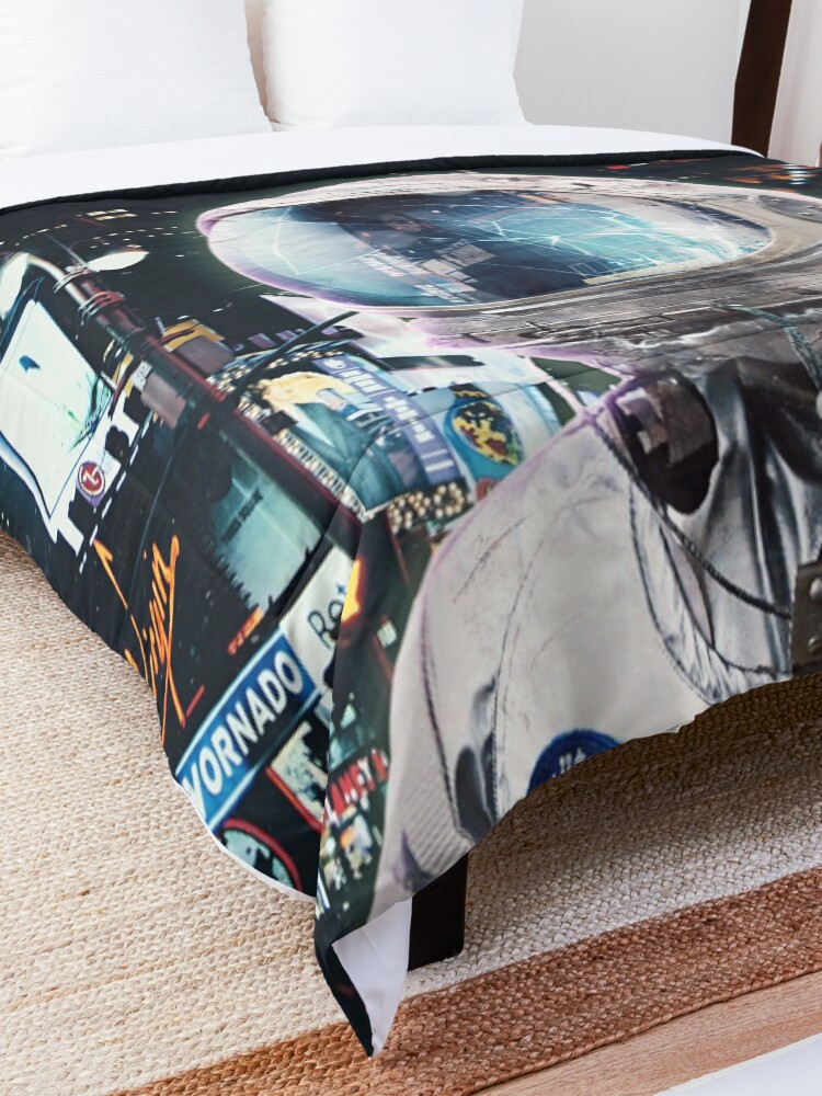 Alternate view of Night Life Comforter