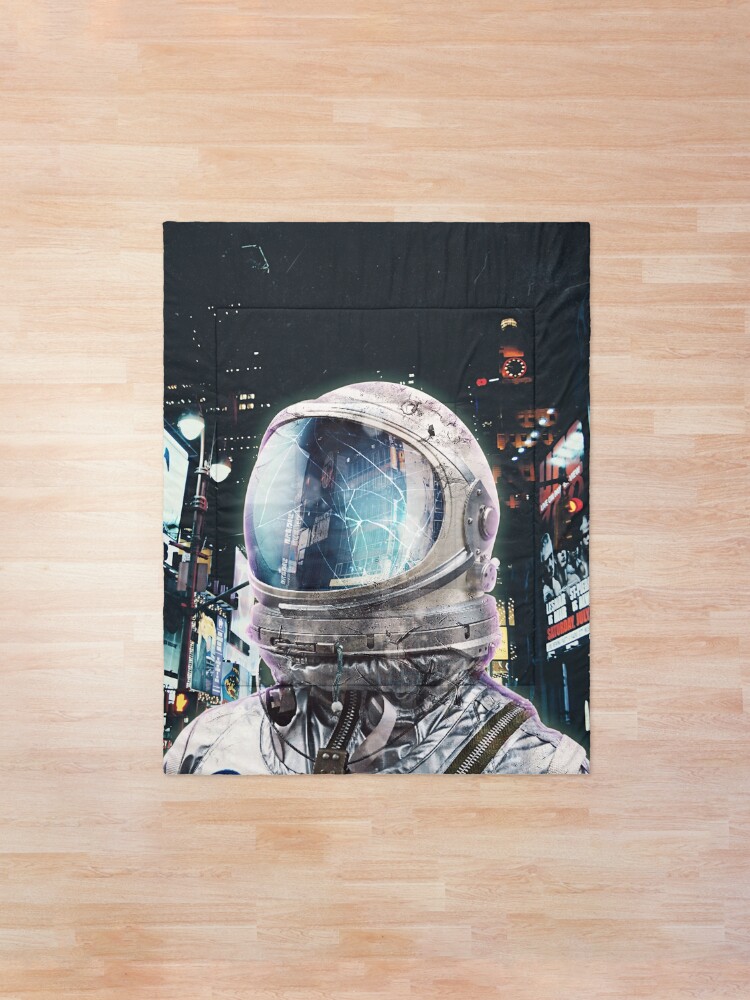 Alternate view of Night Life Comforter