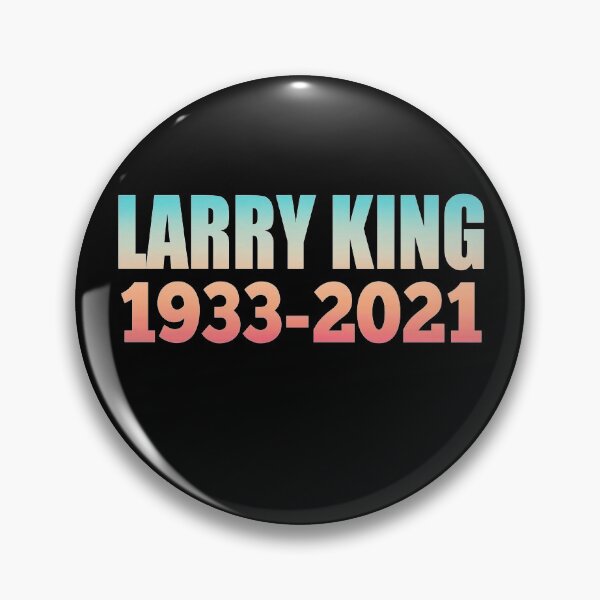 Artikelvorschau, Larry King 1933-2021 entworfen und verkauft von KGN CREATIVITY.